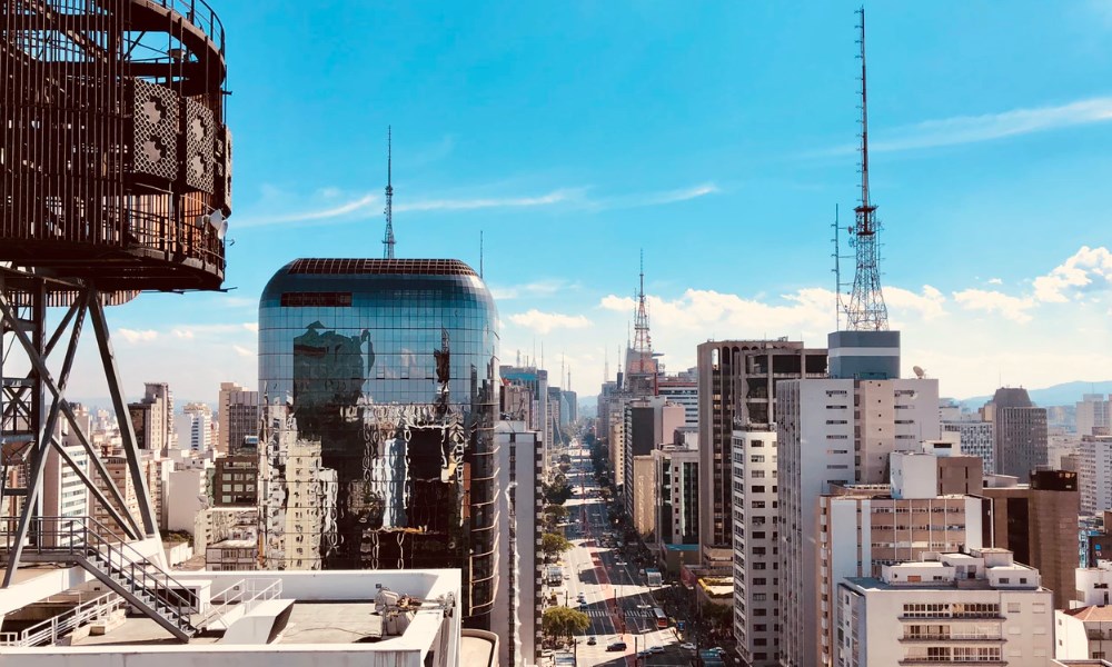 Sao Paulo de grootste stad van Brazilië